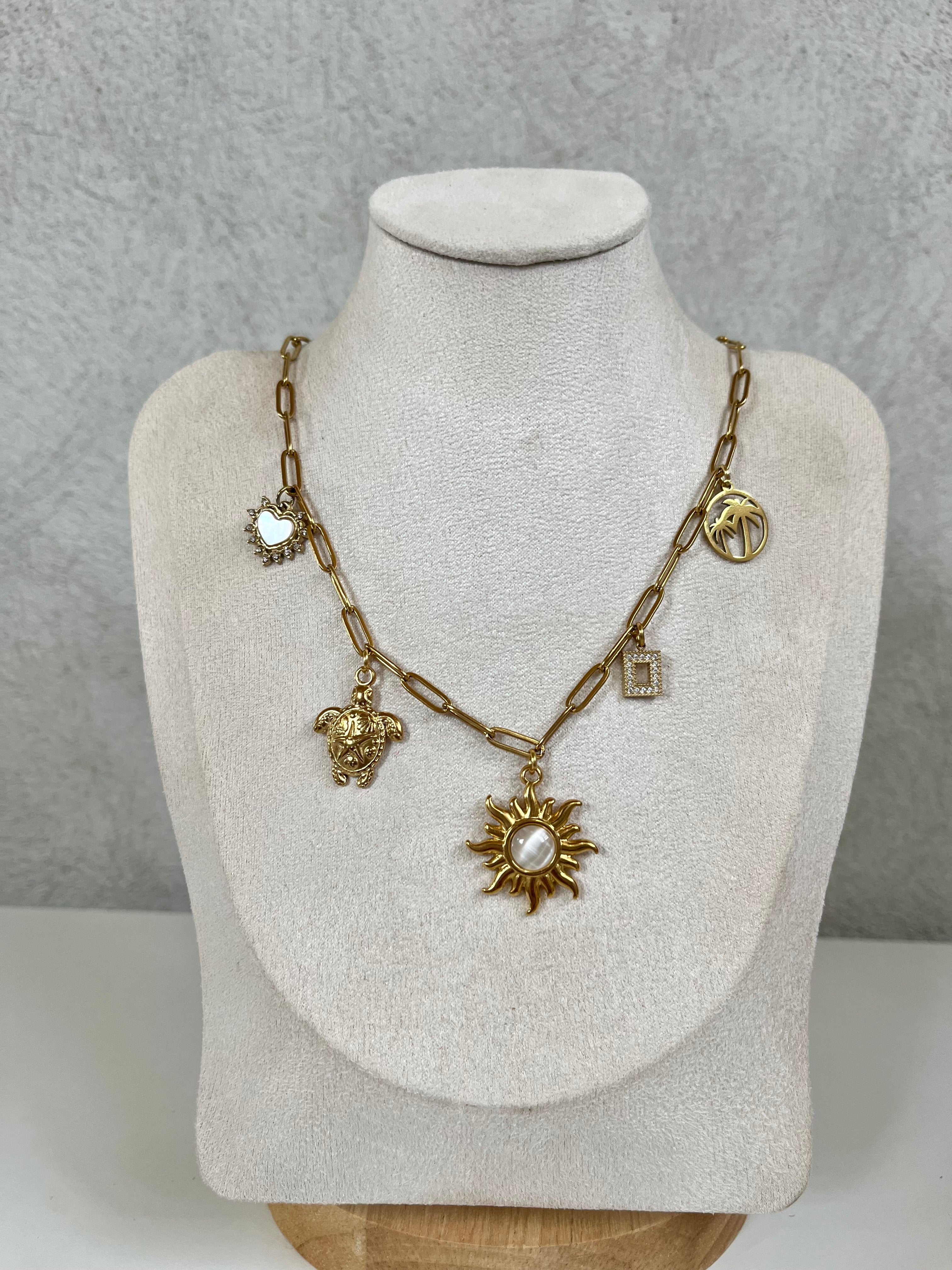 Miranda Charm Necklace