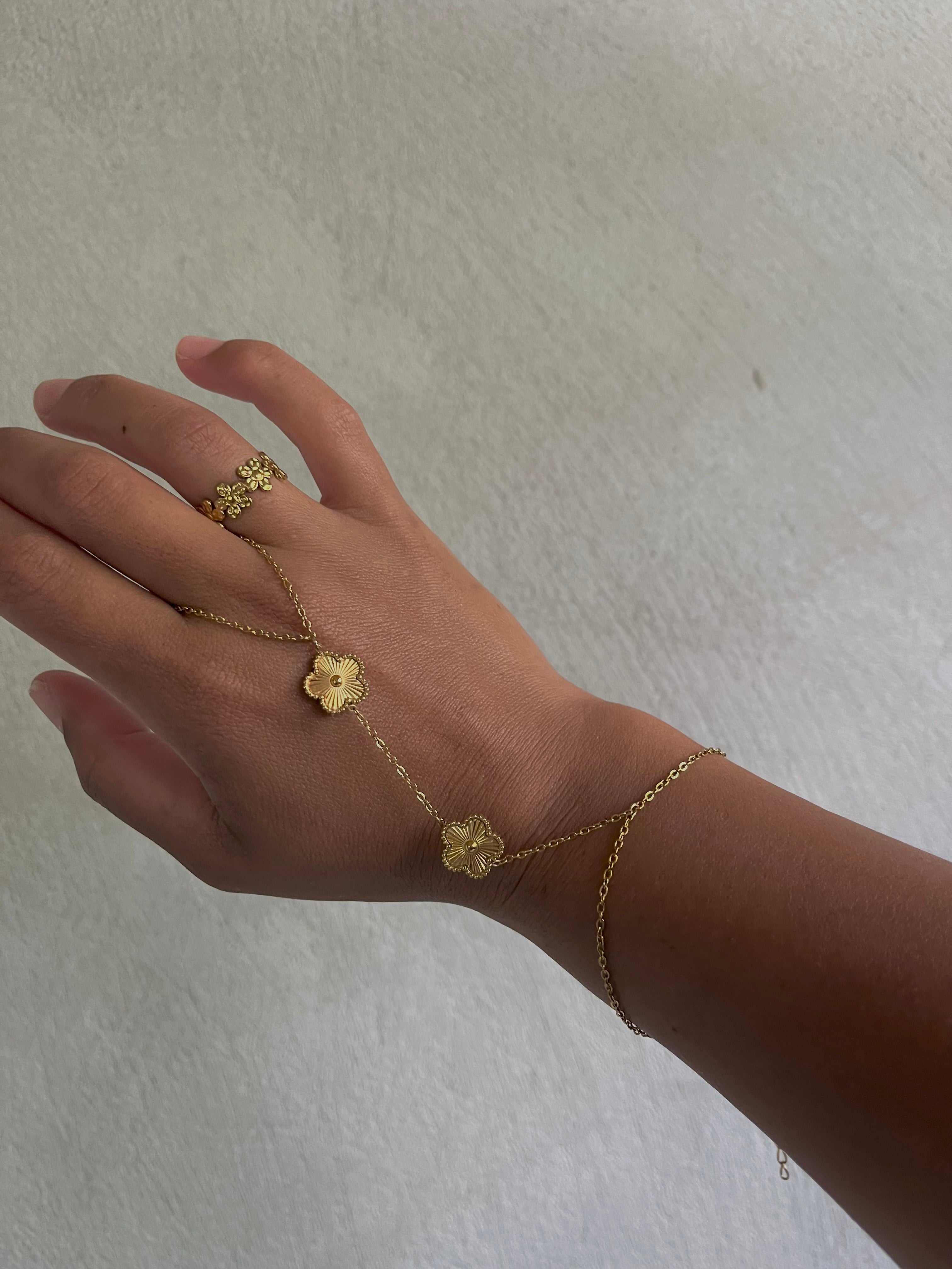 Rosabell Hand Chain Bracelet