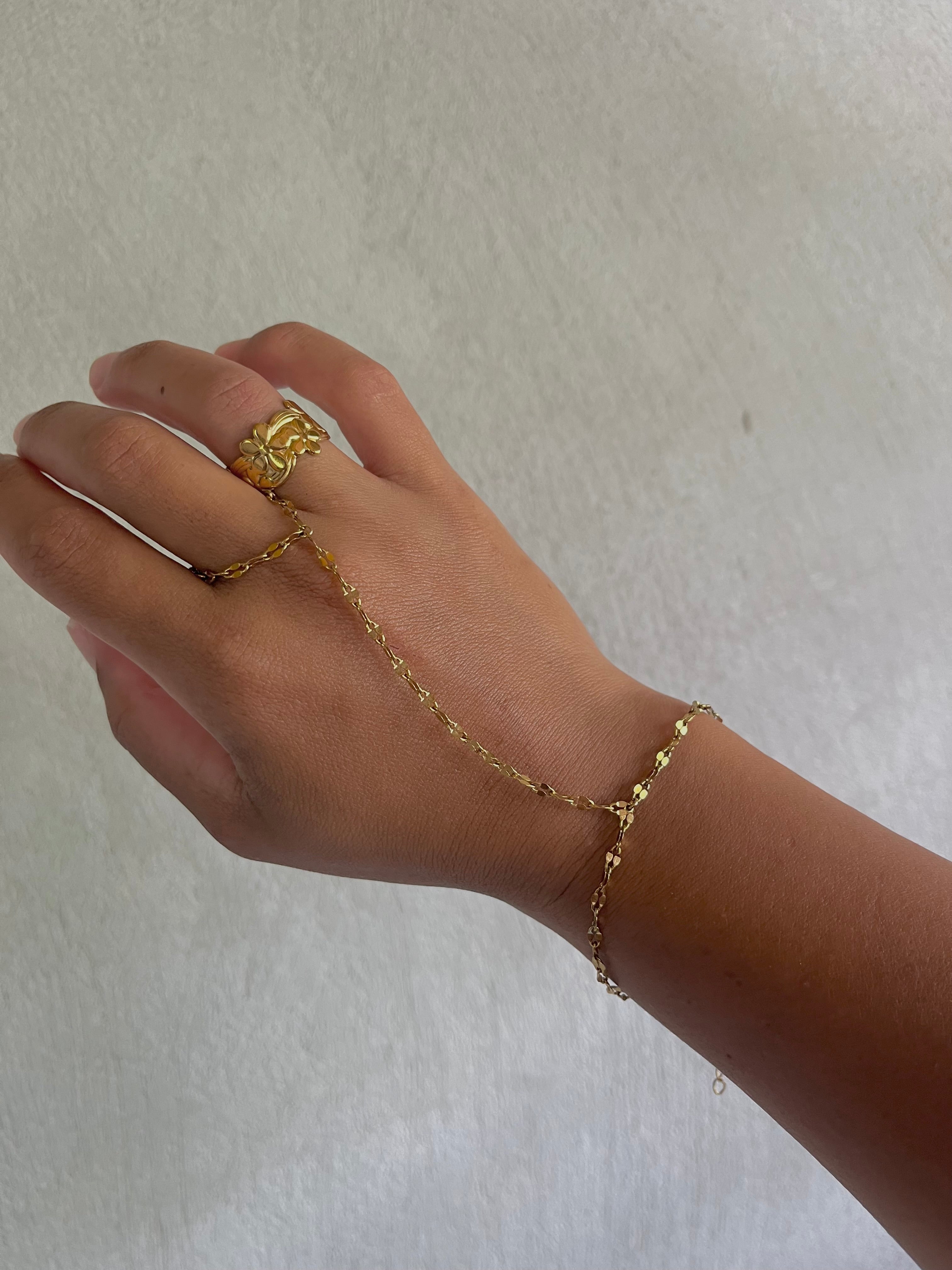 Eliana Hand Chain Bracelet