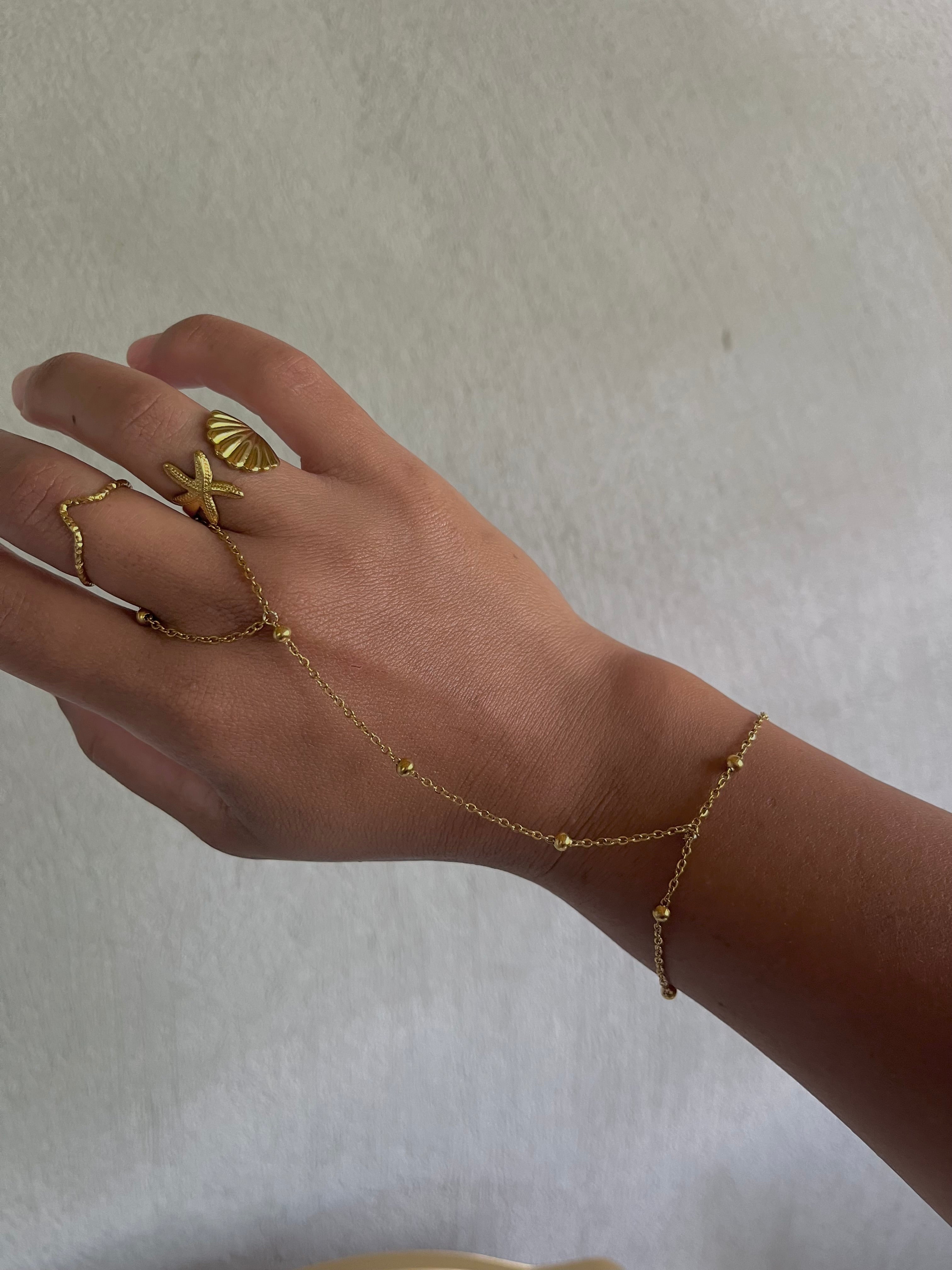 Ambar Hand Chain Bracelet