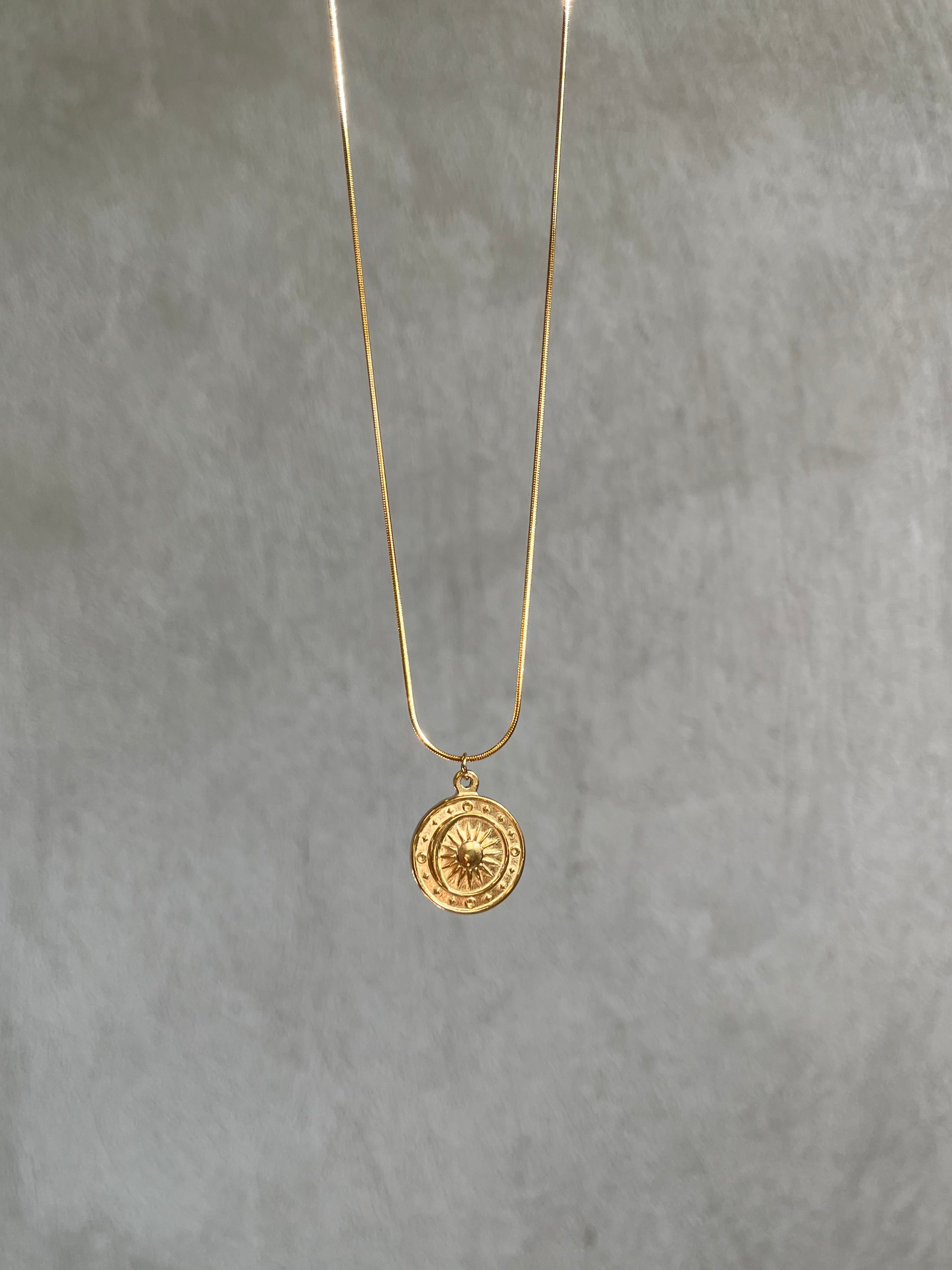 Vintage Sun Necklace