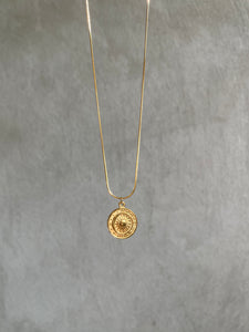 Vintage Sun Necklace