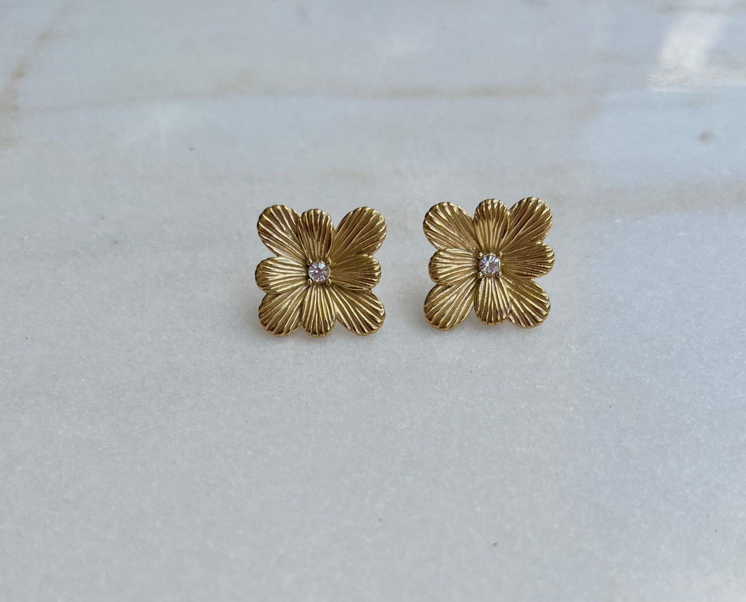 Leonora Flower Earrings