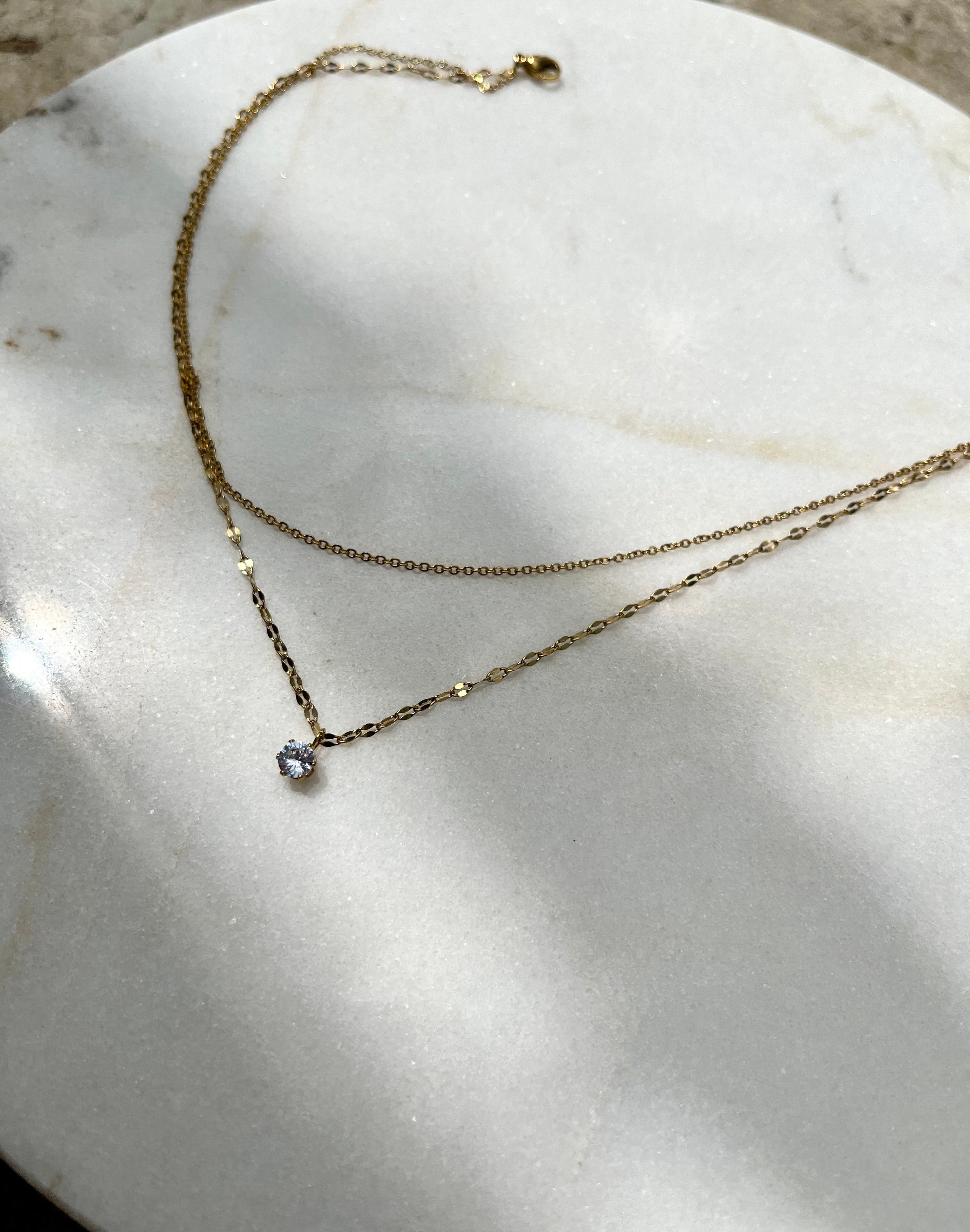 Valentina Double Layer Necklace