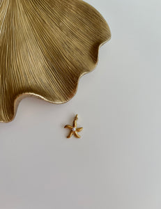 Starfish Pearl Charm