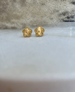 Rosabell Flower Stud Earrings